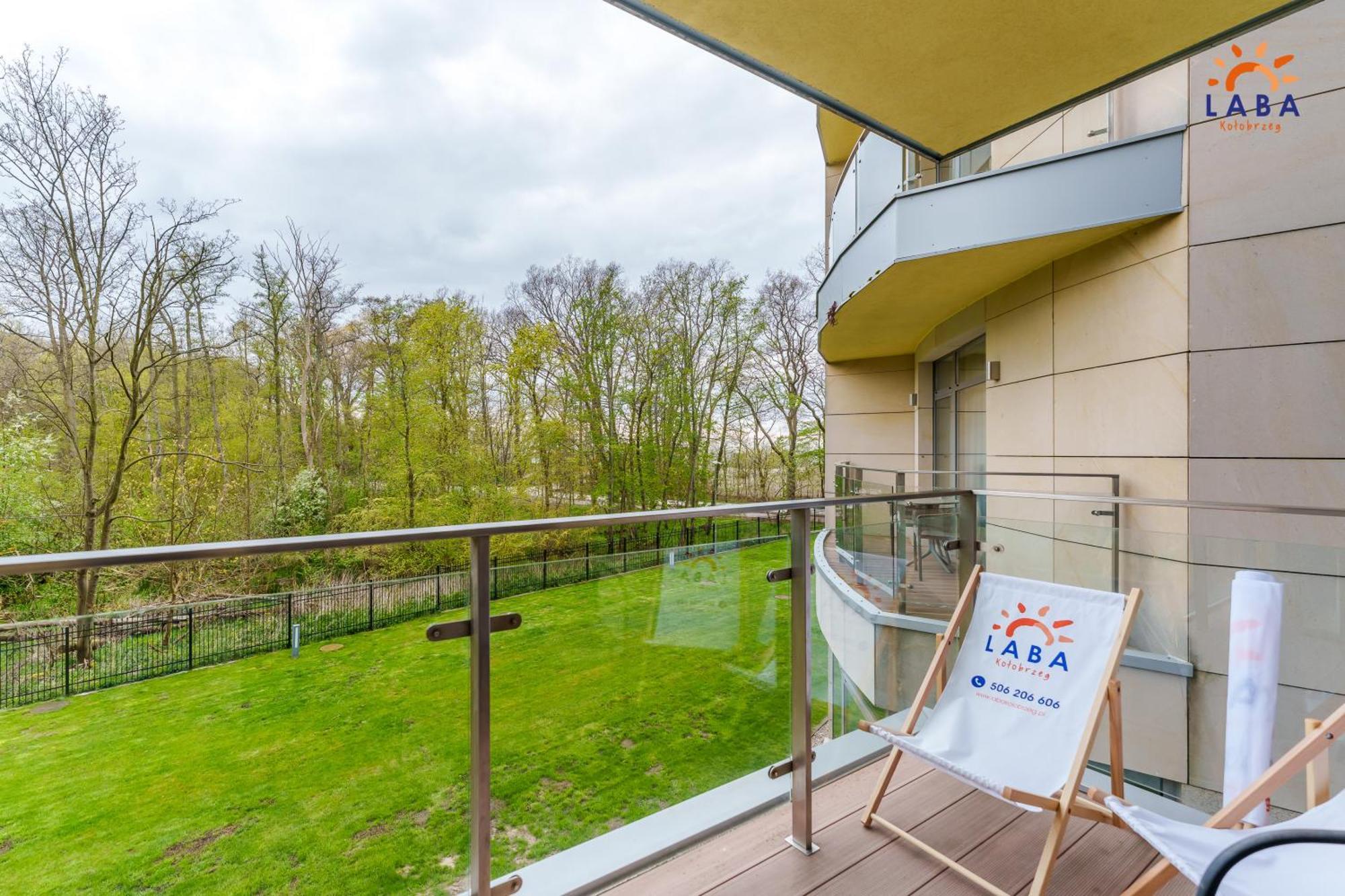 Laba Kolobrzeg Apartamenty Diune Z Parkingiem ภายนอก รูปภาพ