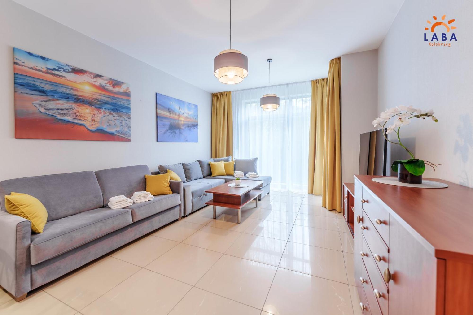 Laba Kolobrzeg Apartamenty Diune Z Parkingiem ภายนอก รูปภาพ