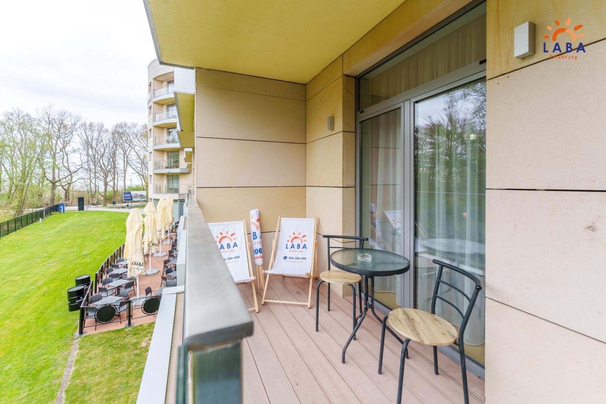 Laba Kolobrzeg Apartamenty Diune Z Parkingiem ภายนอก รูปภาพ