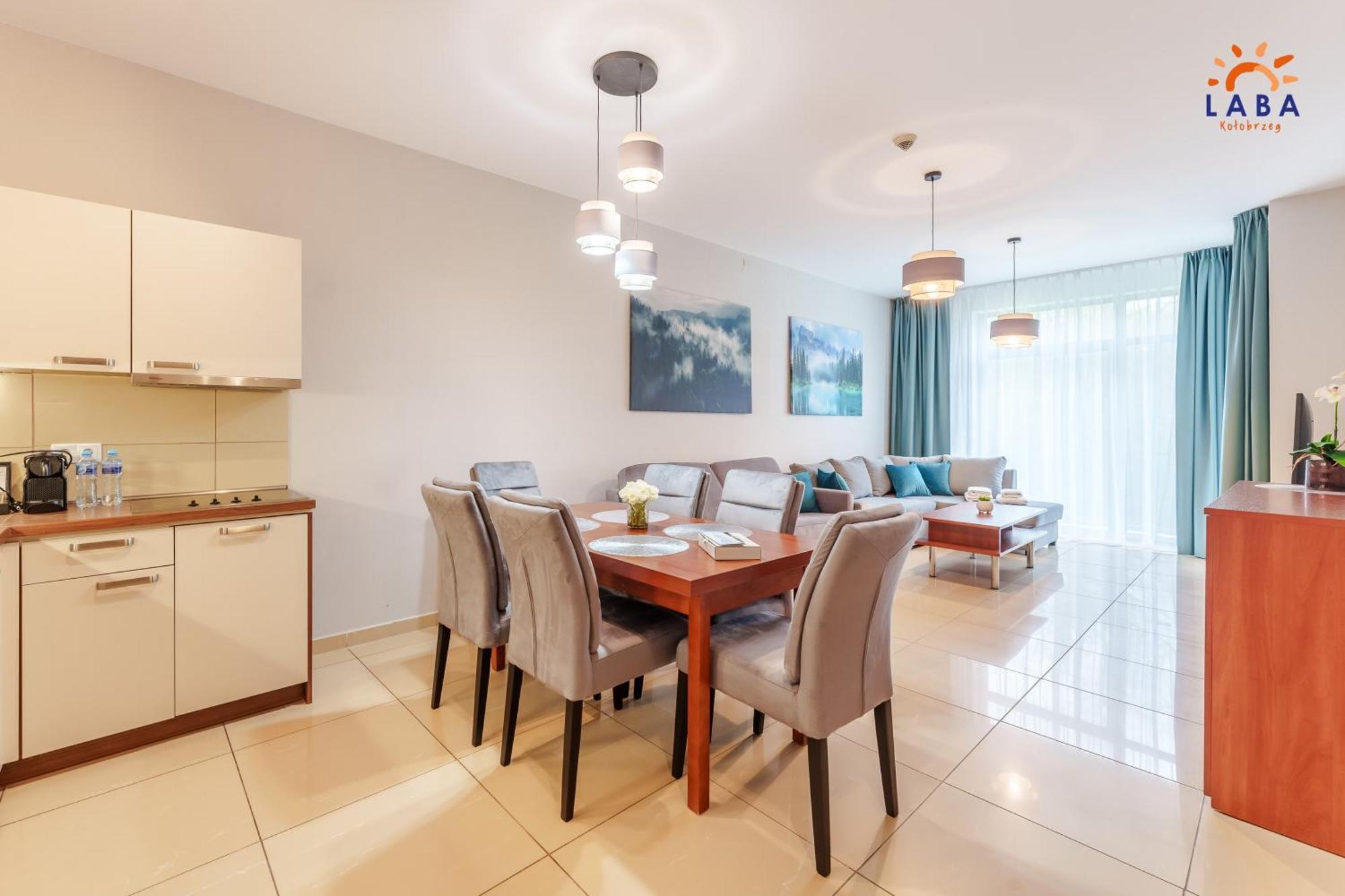 Laba Kolobrzeg Apartamenty Diune Z Parkingiem ภายนอก รูปภาพ