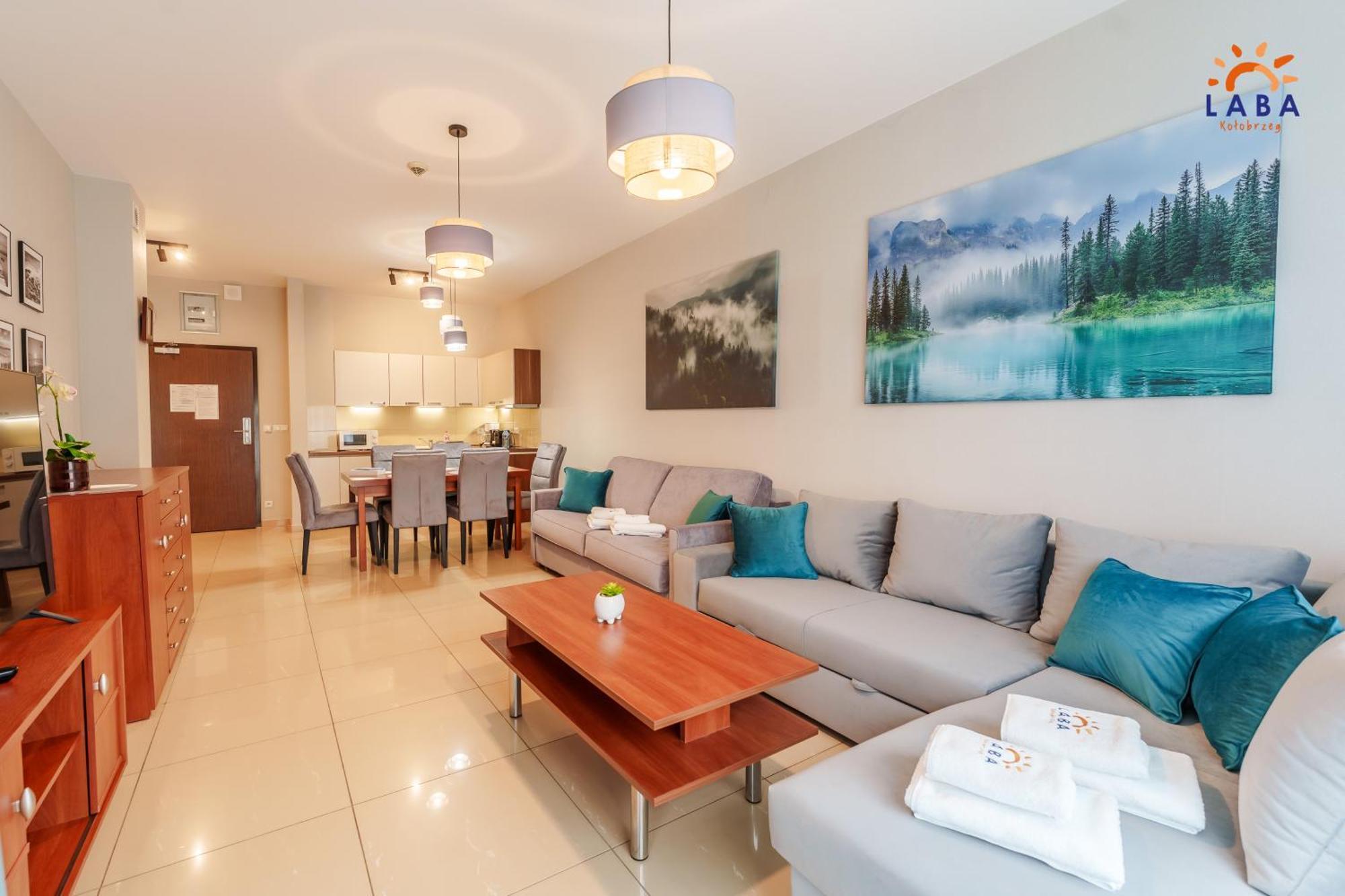 Laba Kolobrzeg Apartamenty Diune Z Parkingiem ภายนอก รูปภาพ