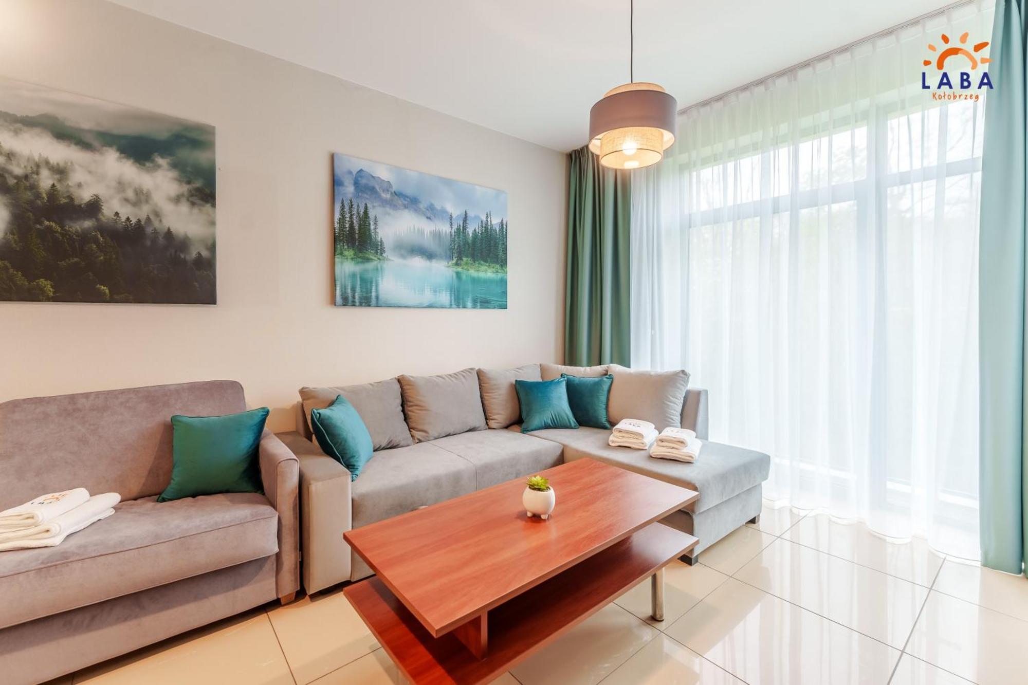 Laba Kolobrzeg Apartamenty Diune Z Parkingiem ภายนอก รูปภาพ